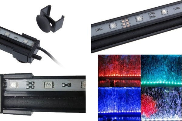 48cm RGB lucht aquarium lamp + dag/nacht RGB controller 48cm RGB lucht aquarium lamp + dag/nacht RGB controller